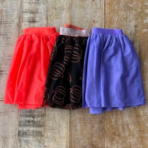 Cat & Jack Other - NWOT Cat & Jack Girls Halloween Skirt Set S(6/6x)